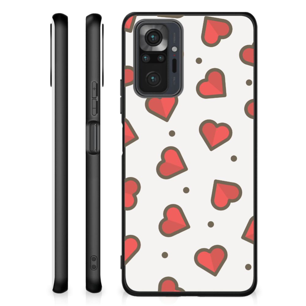Xiaomi Redmi Note 10 Pro Back Case Hearts B2C Telecom