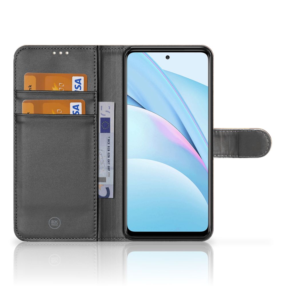 Xiaomi Mi 10T Lite Flip Cover Wereldkaart