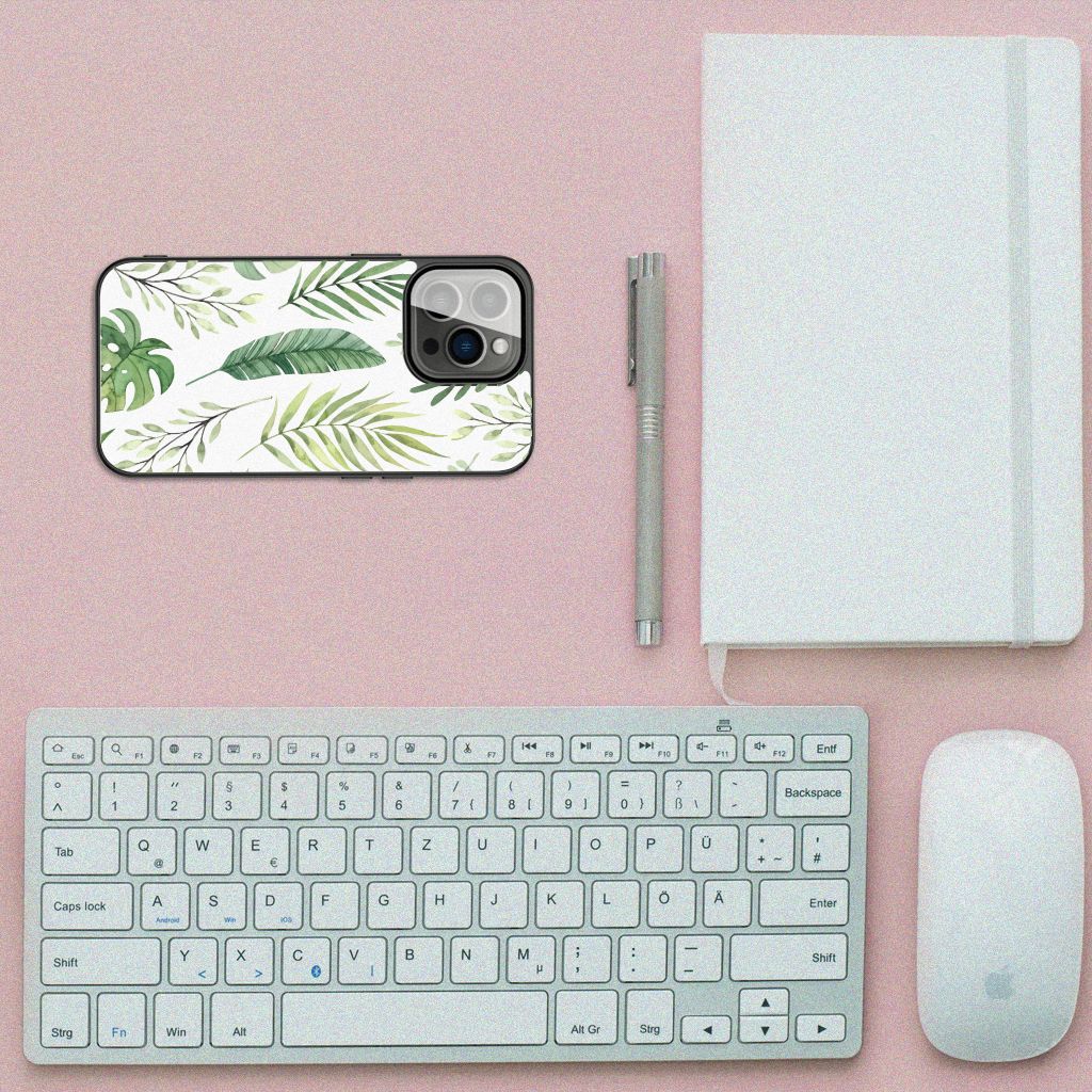 iPhone 13 Pro Bloemen Hoesje Leaves B2C Telecom