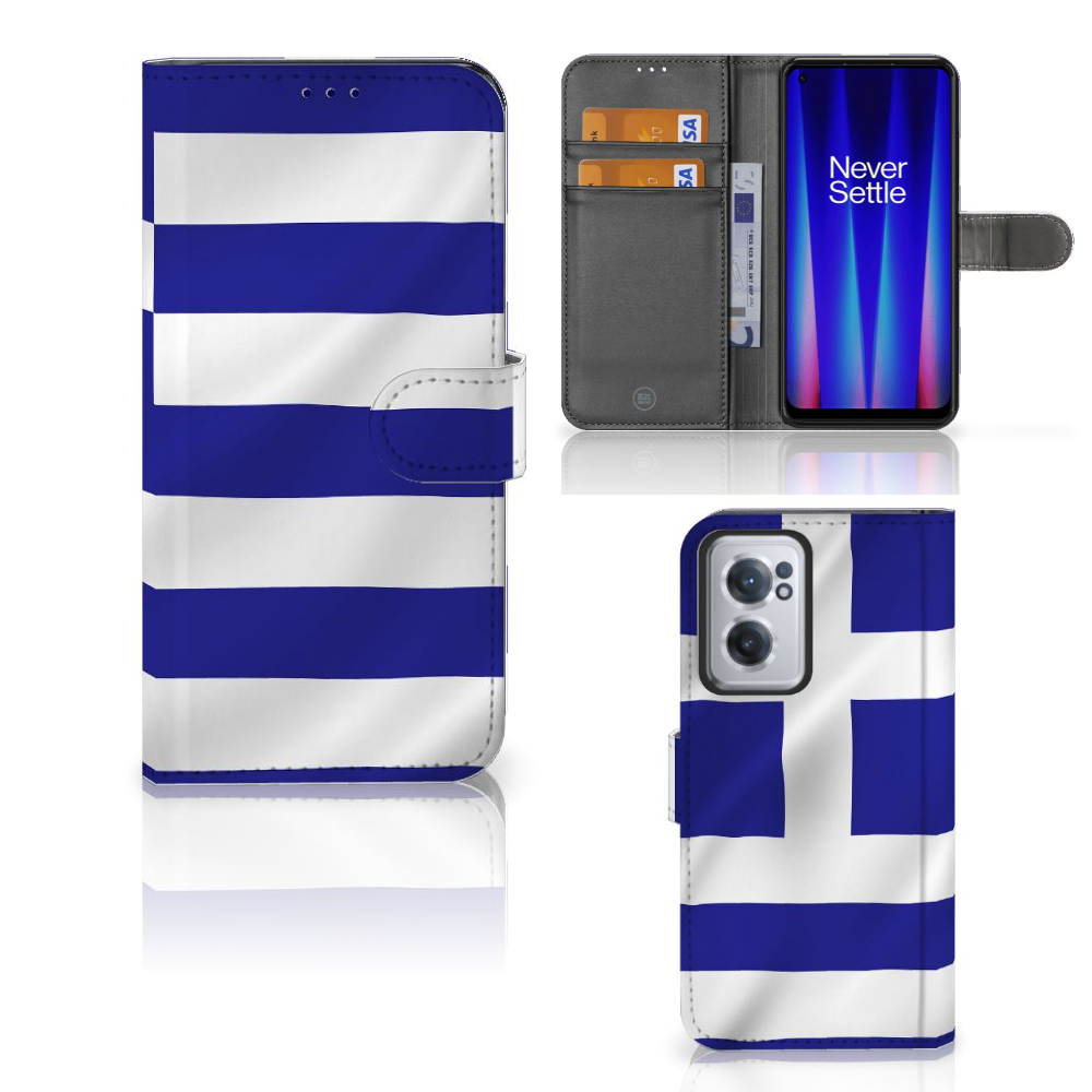 OnePlus Nord CE 2 Bookstyle Case Griekenland