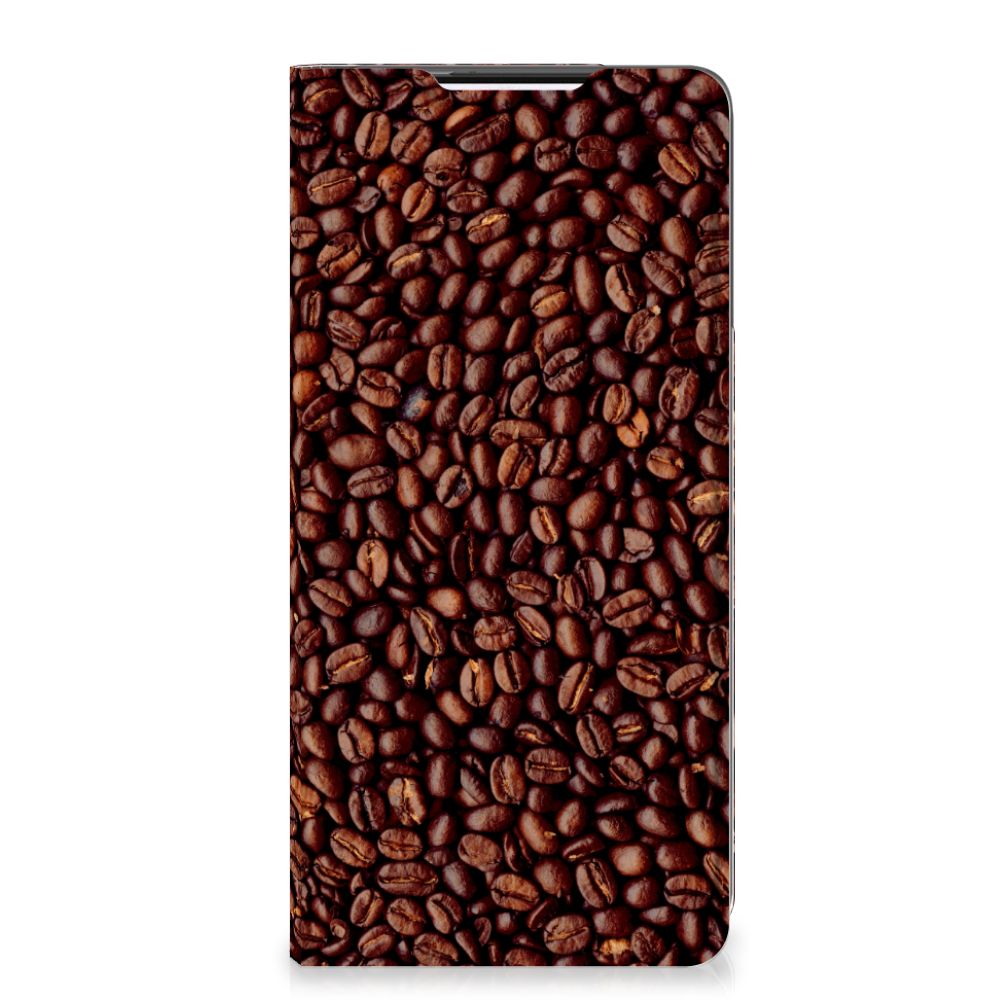 Samsung Galaxy S21 Plus Flip Style Cover Koffiebonen - B2C Telecom