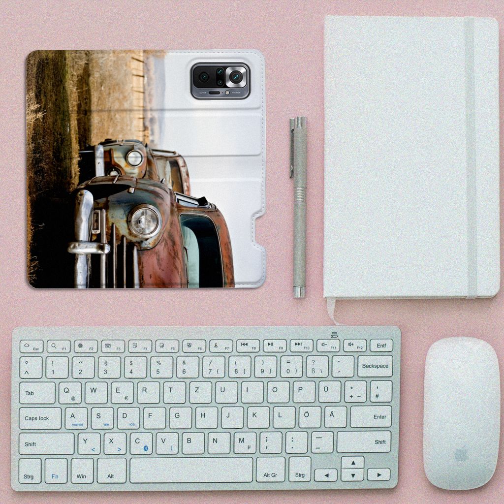 Xiaomi Redmi Note 10 Pro Stand Case Vintage Auto - B2C Telecom