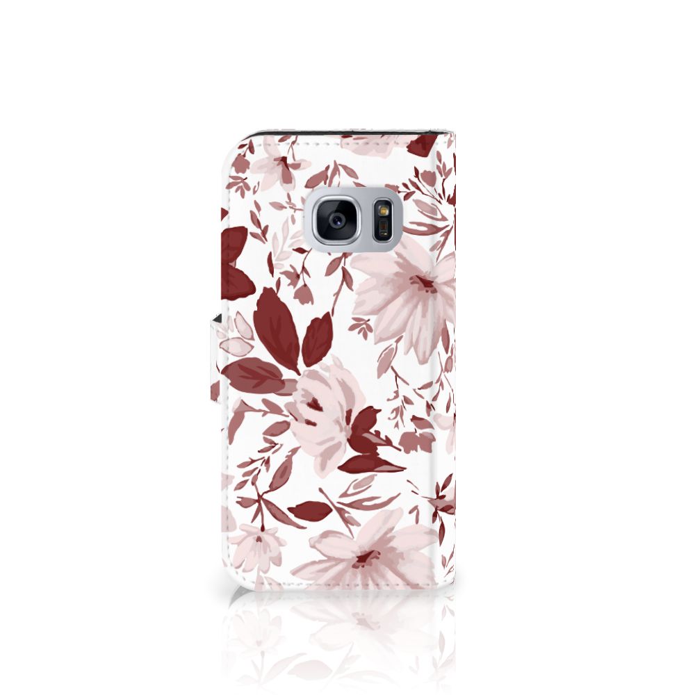Hoesje Samsung Galaxy S7 Watercolor Flowers