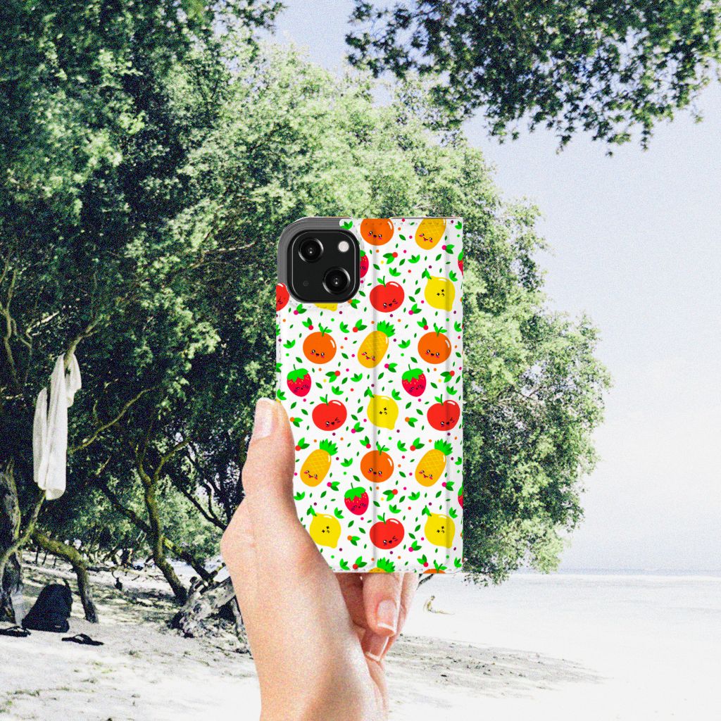 iPhone 13 Flip Style Cover Fruits