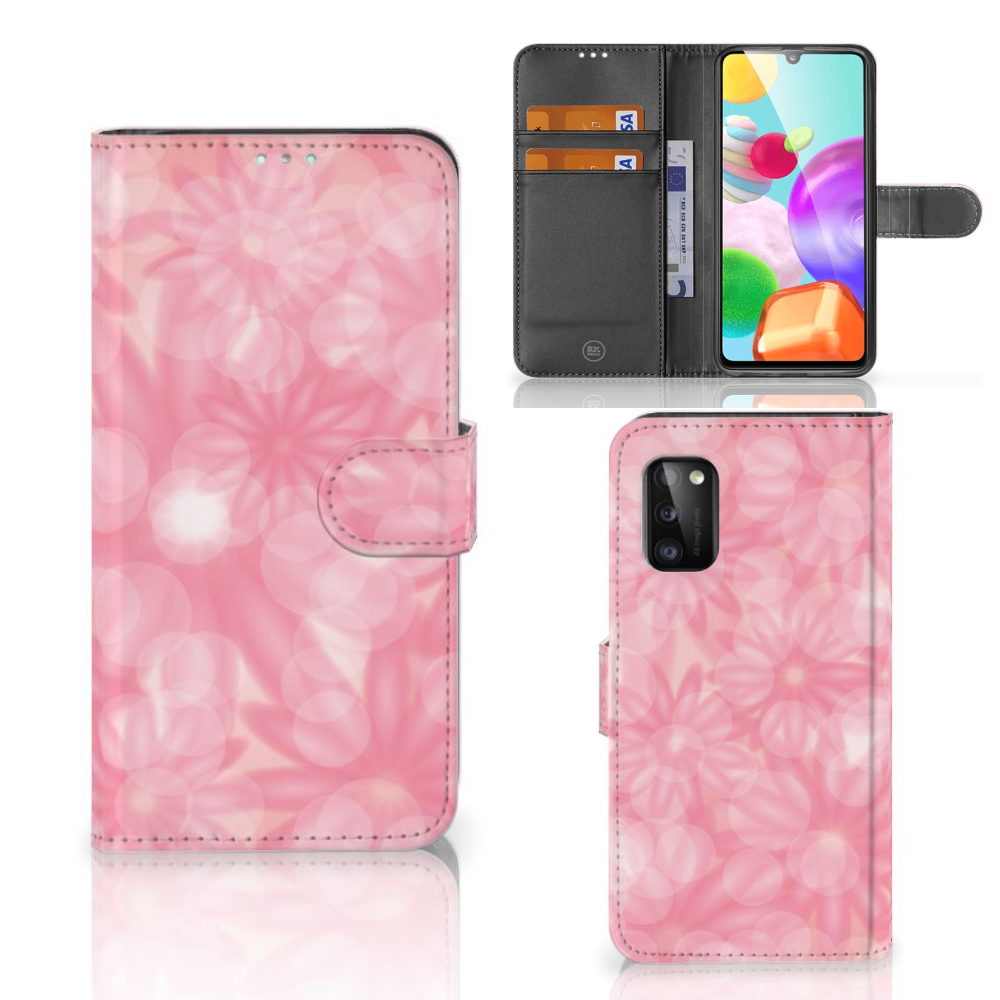 Samsung Galaxy A41 Hoesje Spring Flowers