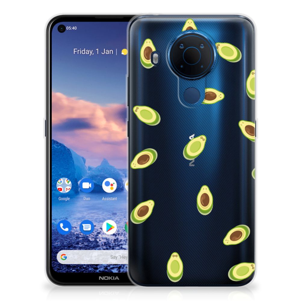 Nokia 5.4 Siliconen Case Avocado