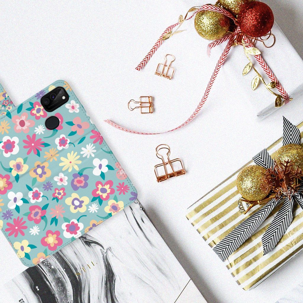 Samsung Galaxy M21 | M30s Hoesje Flower Power