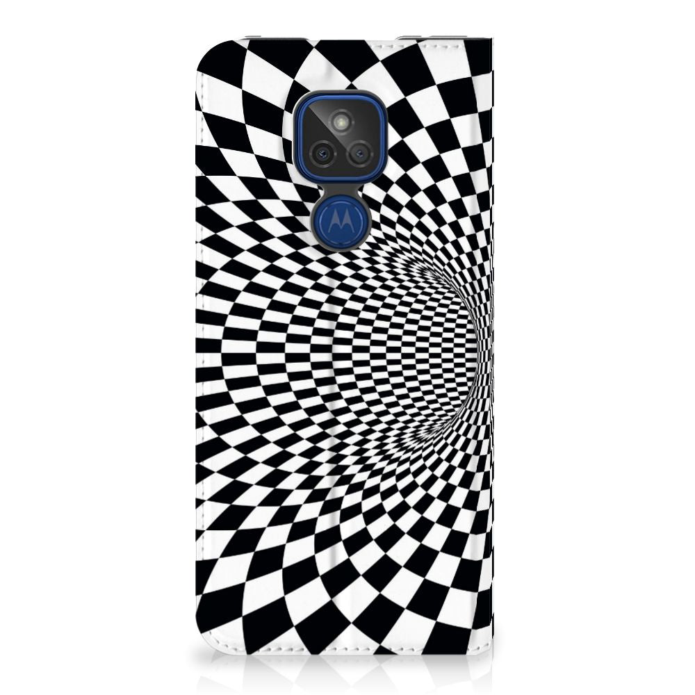 Motorola Moto G9 Play Stand Case Illusie - B2C Telecom