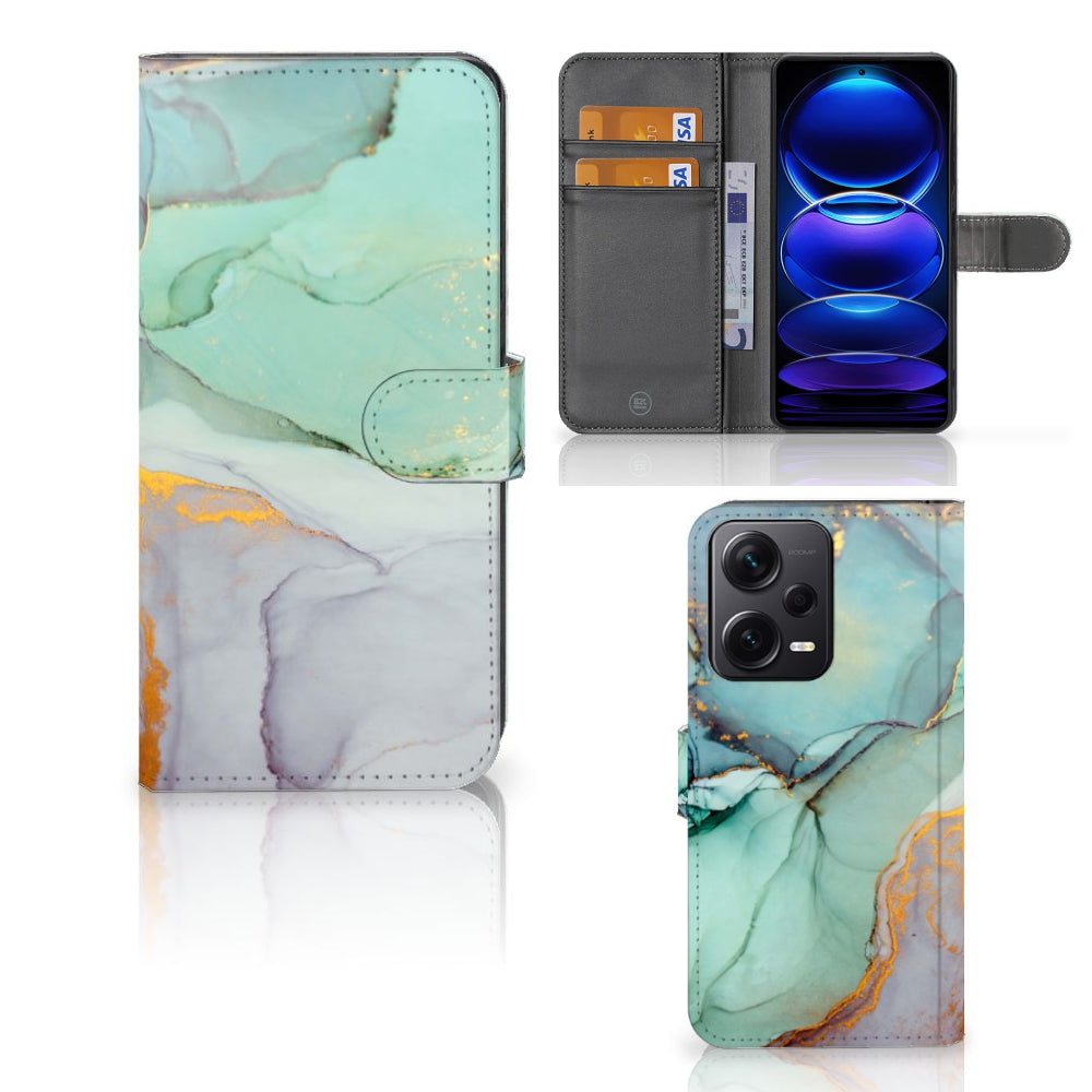 Hoesje voor Xiaomi Poco X5 Pro | Note 12 Pro 5G Watercolor Mix