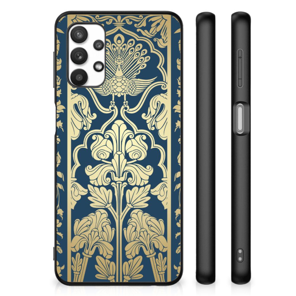 Samsung Galaxy A32 5G Bloemen Hoesje Beige Flowers B2C Telecom