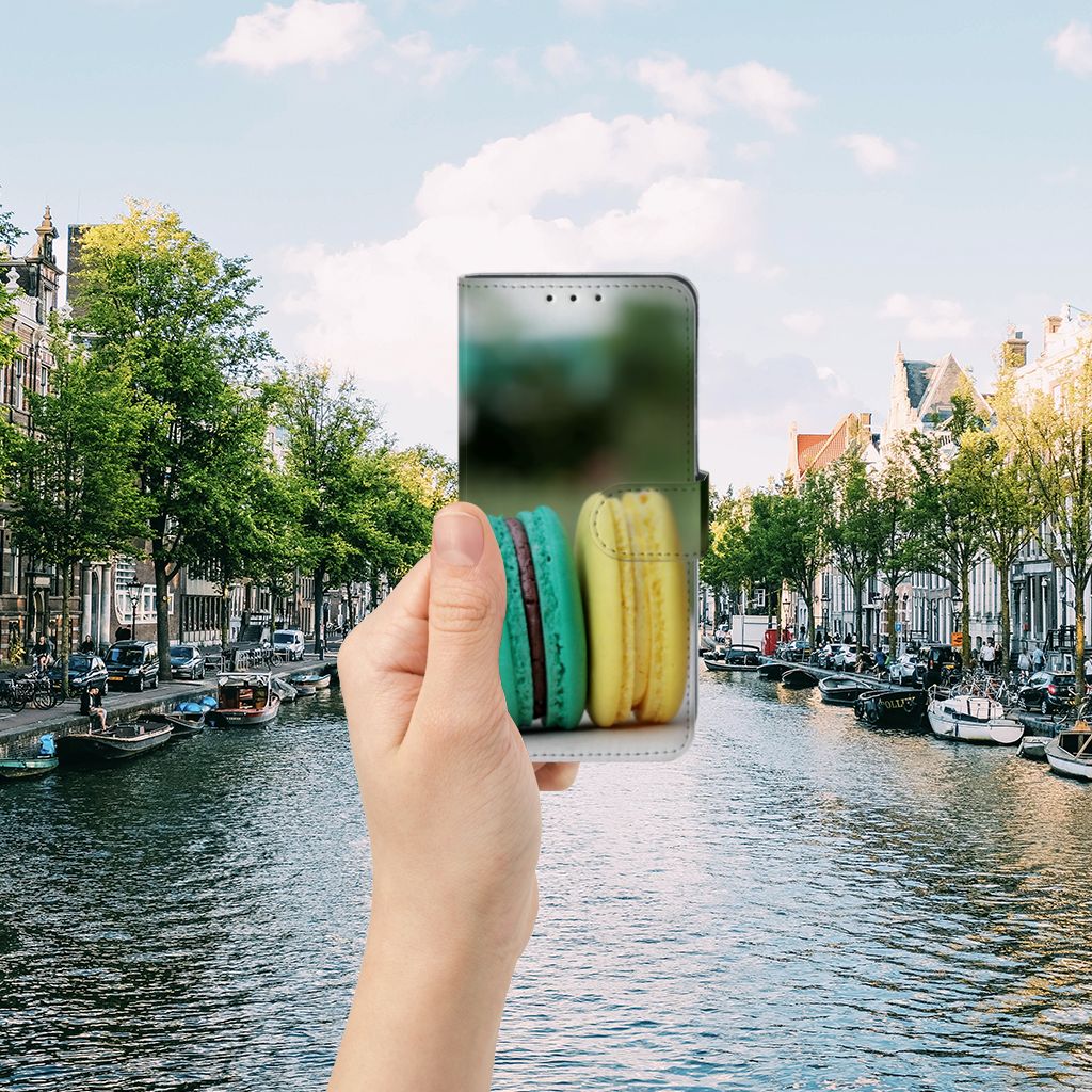 Alcatel 1S 2020 Book Cover Macarons