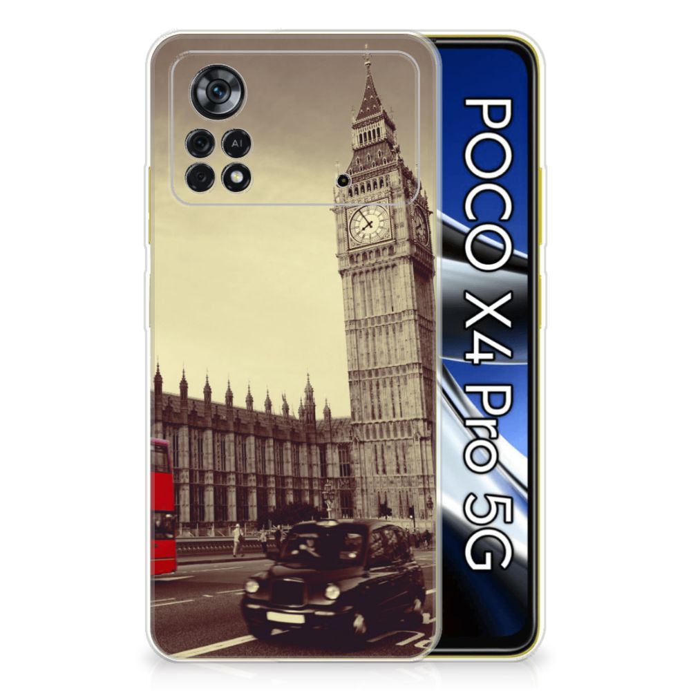 Xiaomi Poco X4 Pro 5G Siliconen Back Cover Londen B2C Telecom
