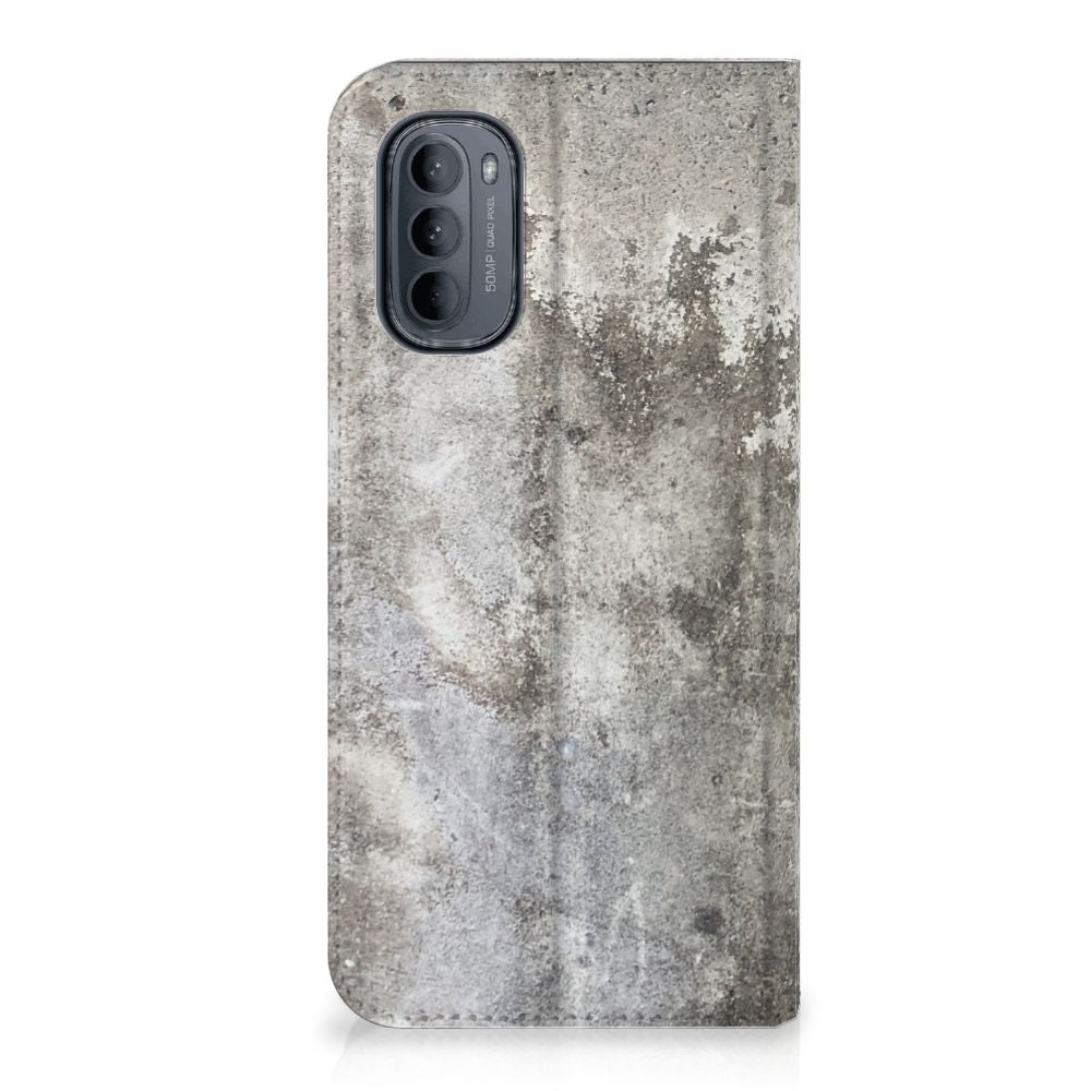 Motorola Moto G31 | G41 Standcase Beton Print - B2C Telecom