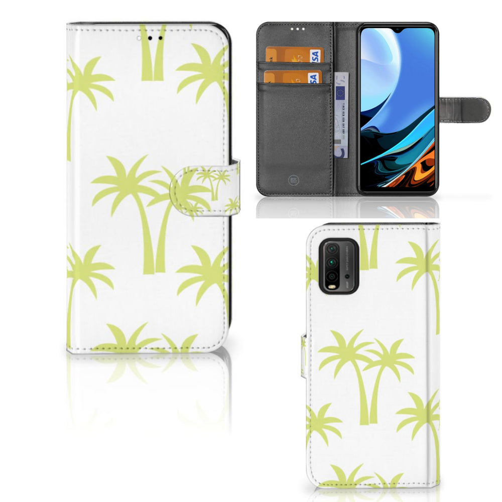 Xiaomi Redmi 9T | Poco M3 Hoesje Palmtrees