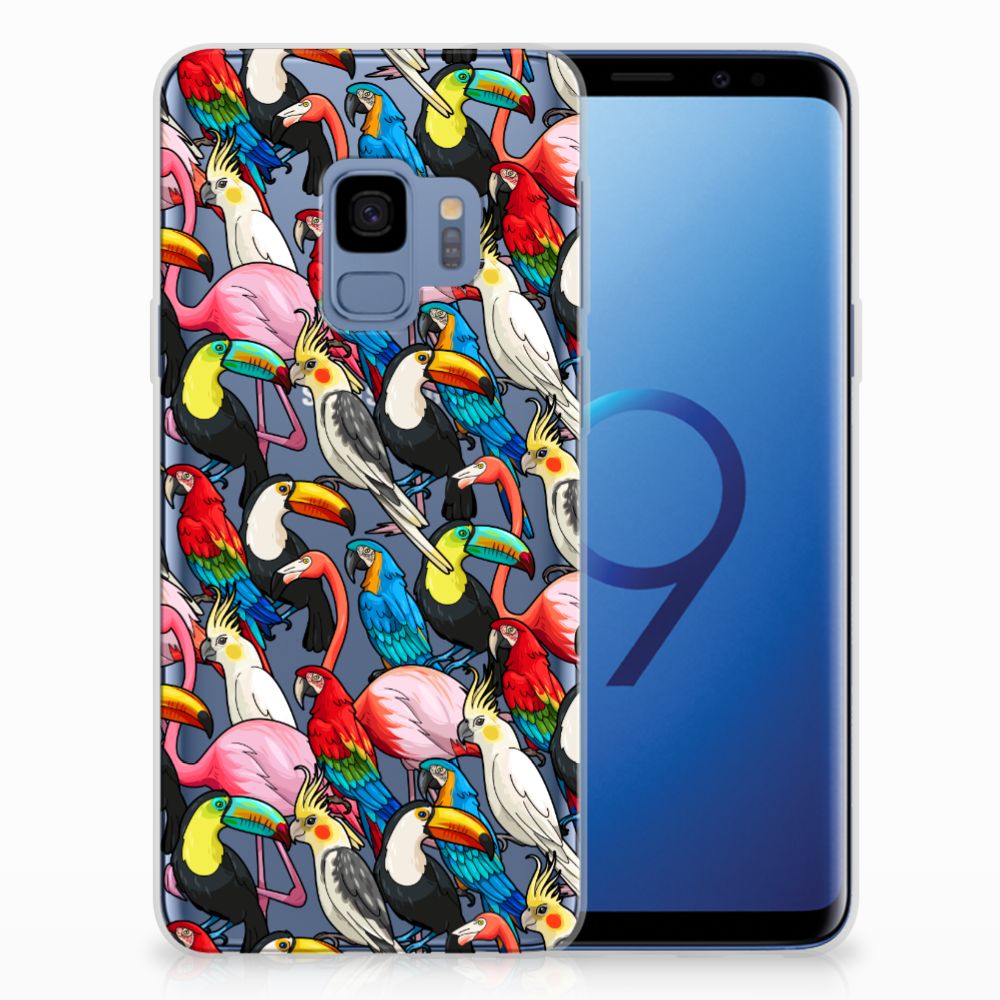 Samsung Galaxy S9 TPU Hoesje Birds