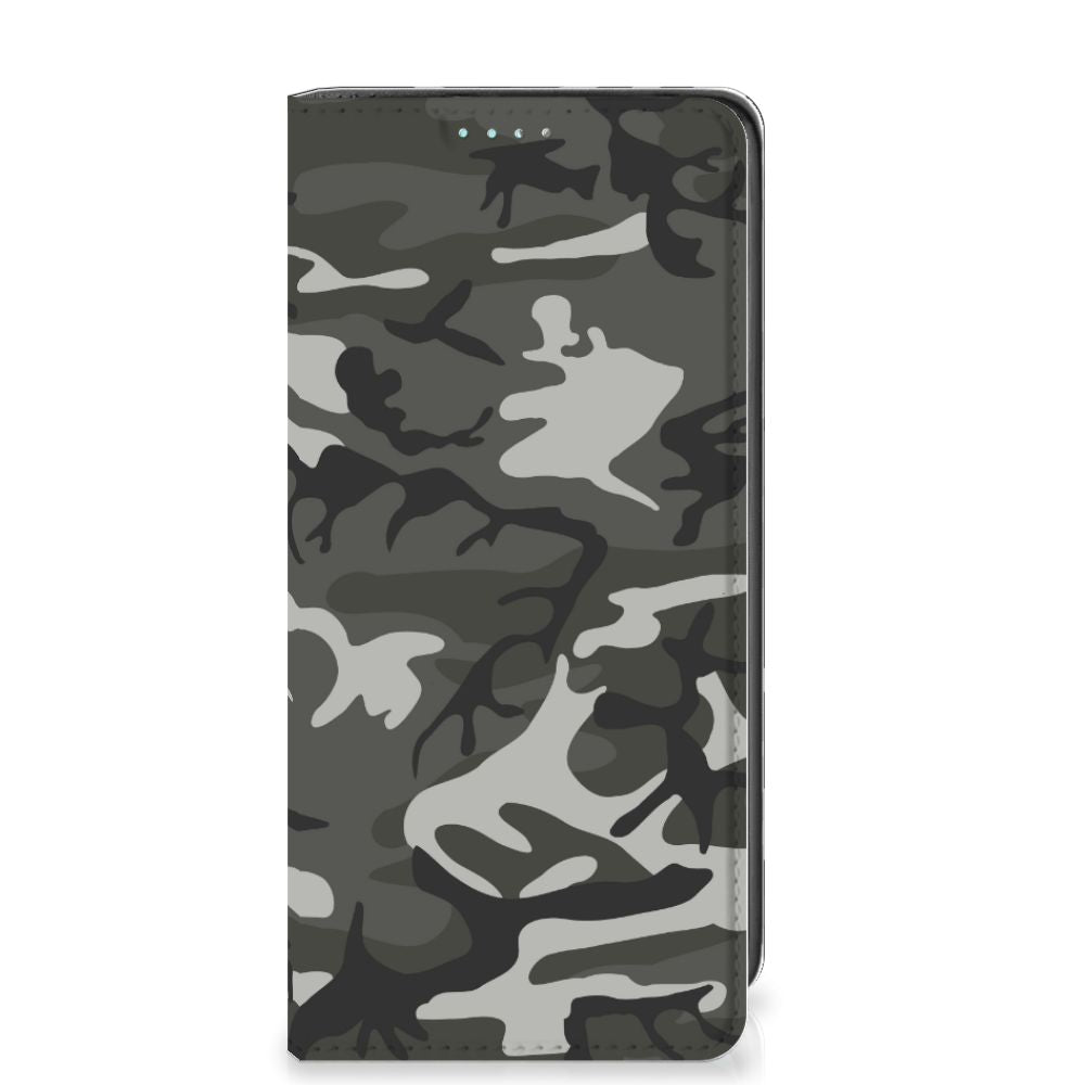 Samsung Galaxy A41 Hoesje met Magneet Army Light - B2C Telecom