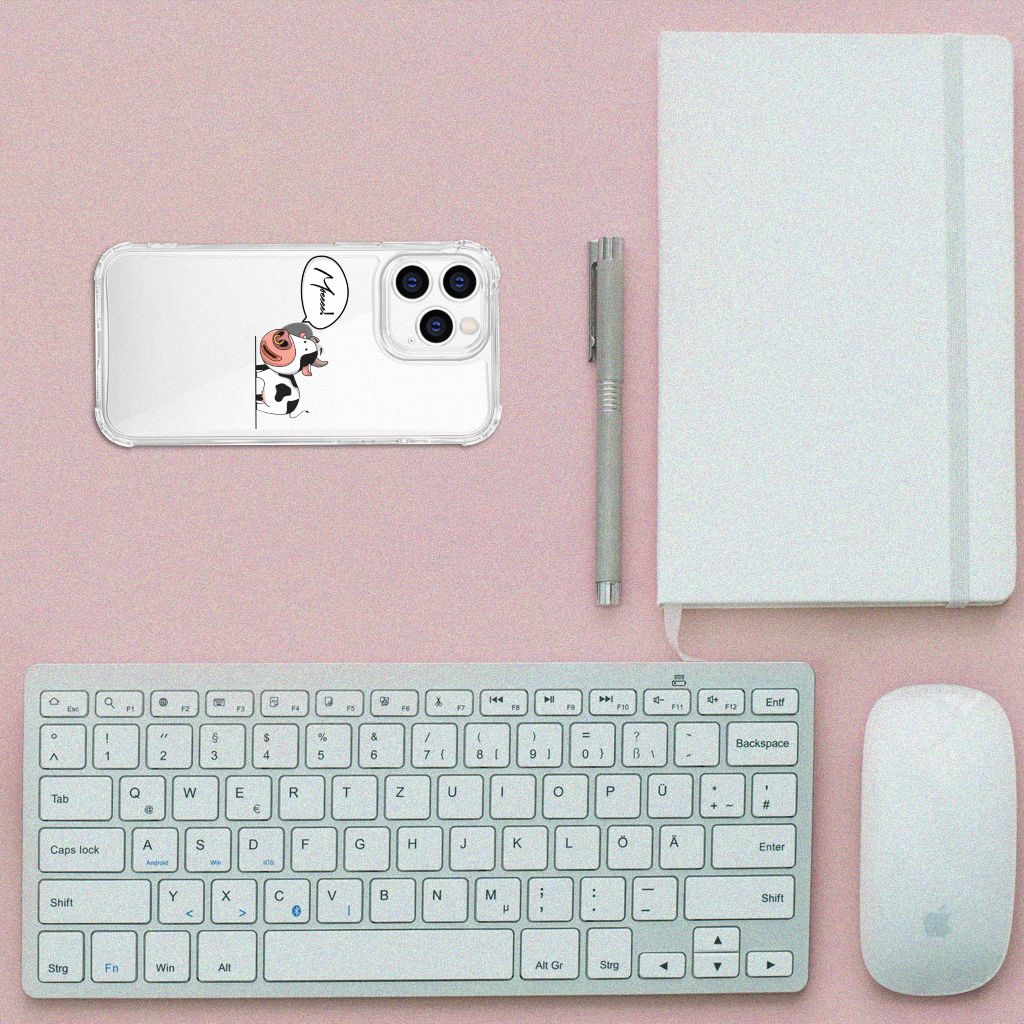 iPhone 14 Pro Stevig Bumper Hoesje Cow B2C Telecom
