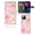 Apple iPhone 13 Hoesje Pink Flowers