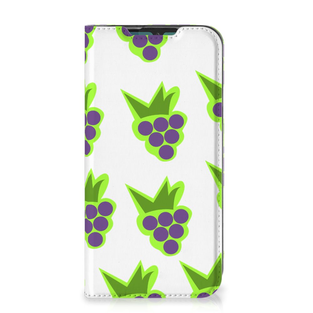 Motorola G8 Plus Flip Style Cover Druiven - B2C Telecom