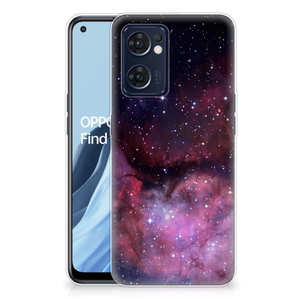 TPU Hoesje voor OPPO Reno 7 5G | Find X5 Lite Galaxy