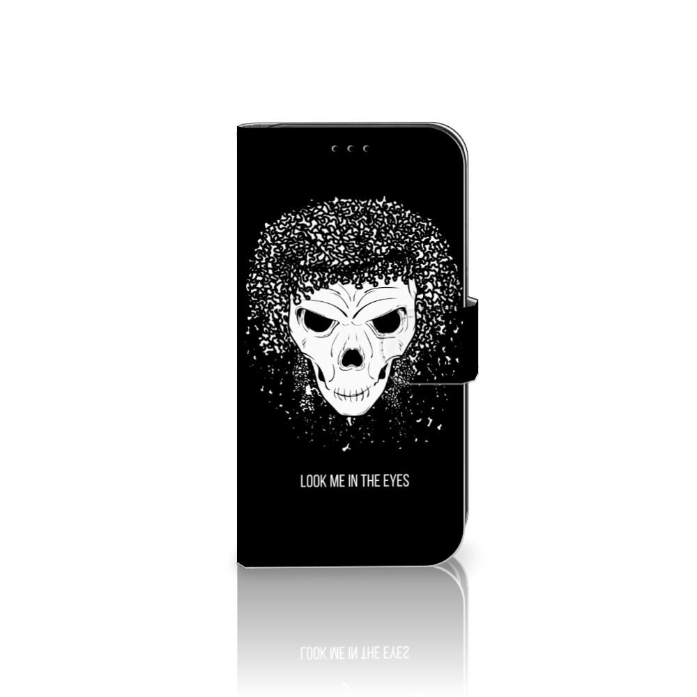 Telefoonhoesje met Naam Apple iPhone 11 Skull Hair