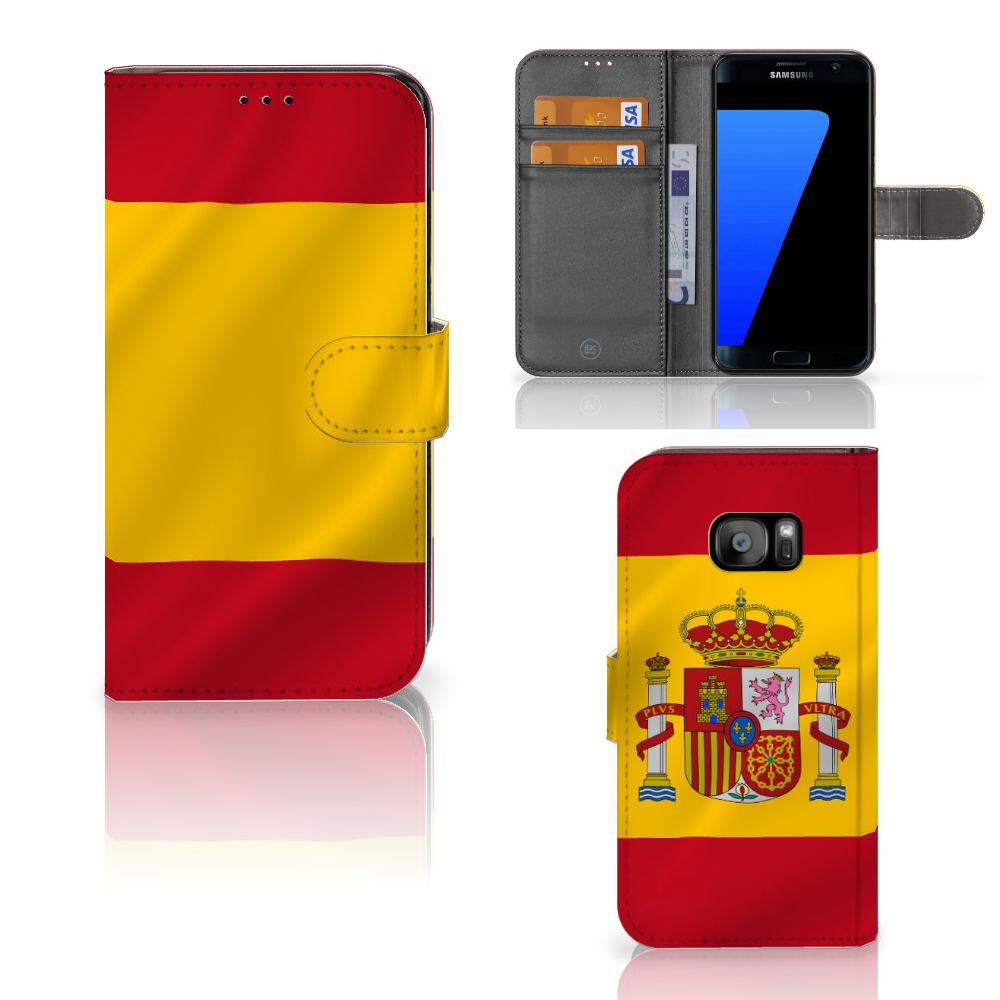 Samsung Galaxy S7 Edge Bookstyle Case Spanje