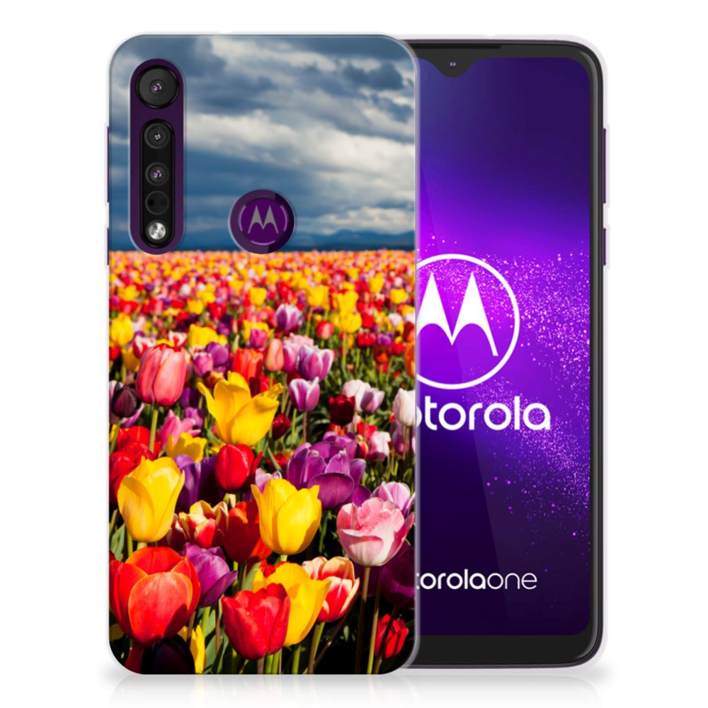 Motorola One Macro TPU Case Tulpen