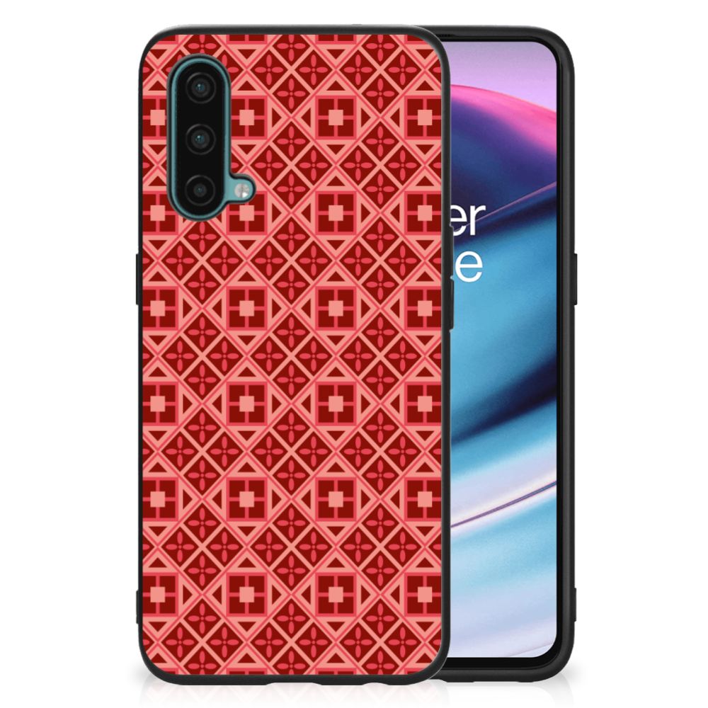 OnePlus Nord CE 5G Back Case Batik Rood