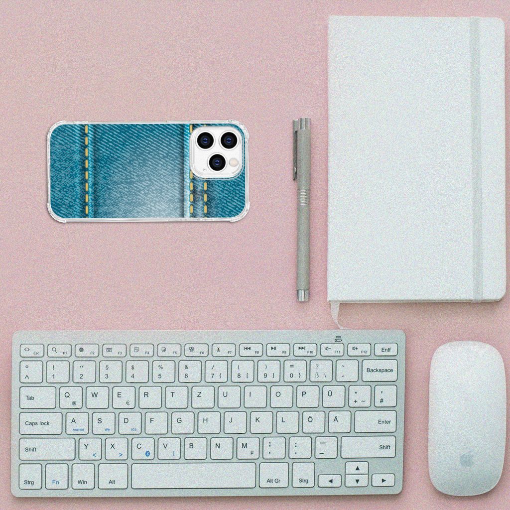 iPhone 14 Pro Anti Shock Bumper Case Jeans B2C Telecom