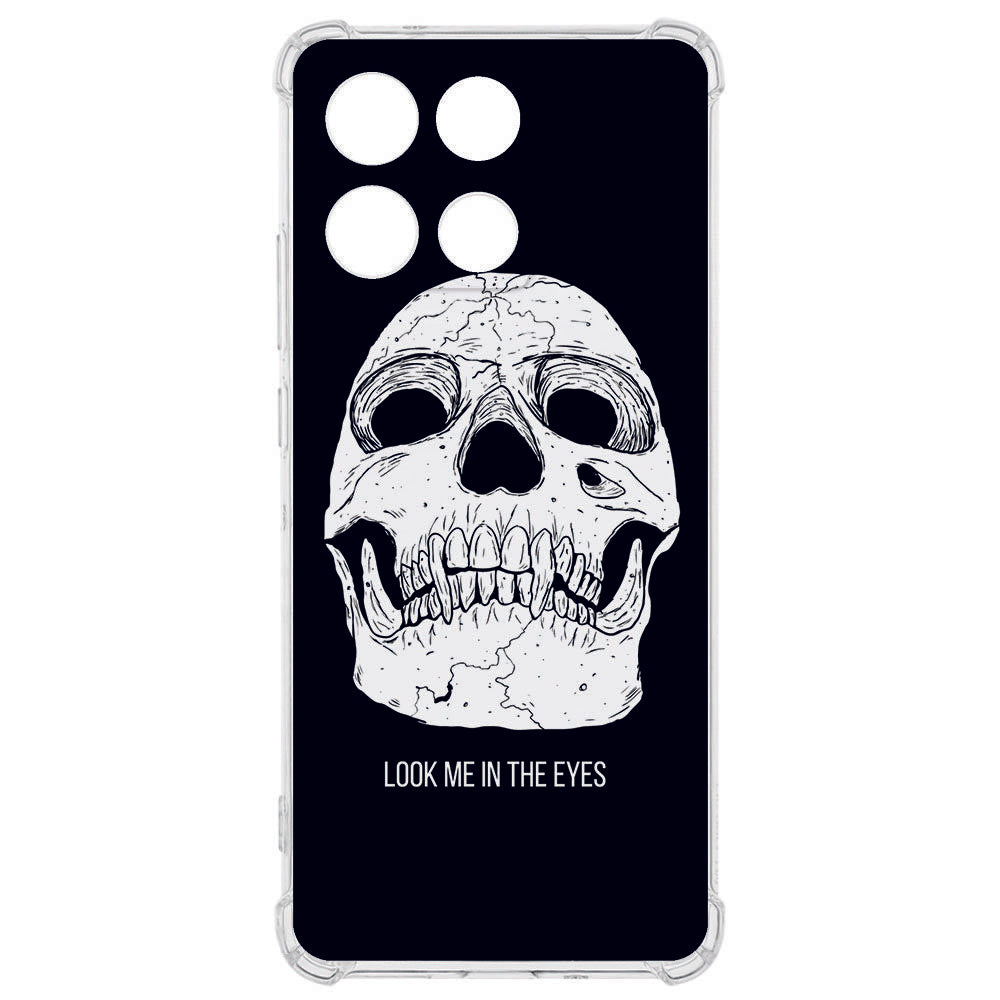 TPU Telefoonhoesje Motorola Moto G56 - Skull Eyes backcover