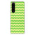 Sony Xperia 1 III TPU bumper Waves Green