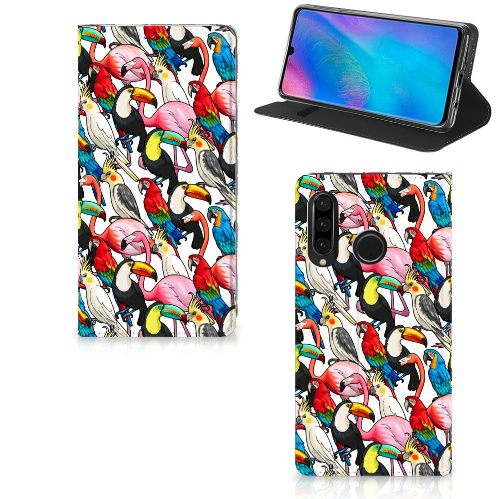 Huawei P30 Lite New Edition Hoesje maken Birds