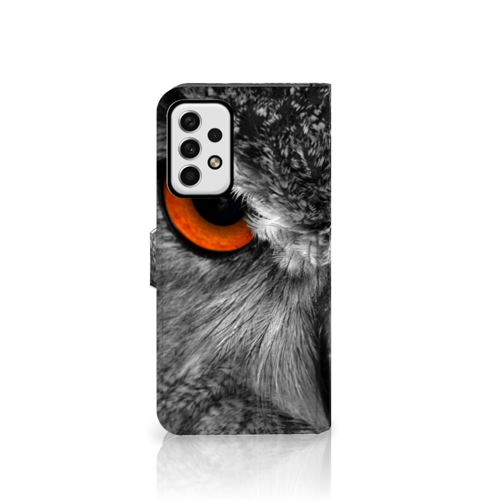 Samsung Galaxy A23 Telefoonhoesje met Pasjes Uil