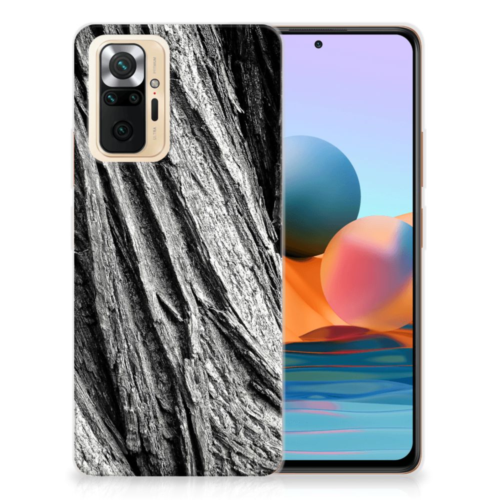 Bumper Hoesje Xiaomi Redmi Note 10 Pro Boomschors Grijs