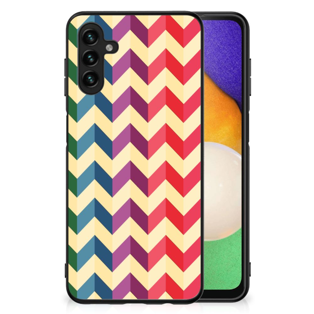 Samsung Galaxy A13 5G | A04s Back Case Zigzag Multi Color