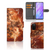 Samsung Galaxy S20 Bookcase Marmer Bruin