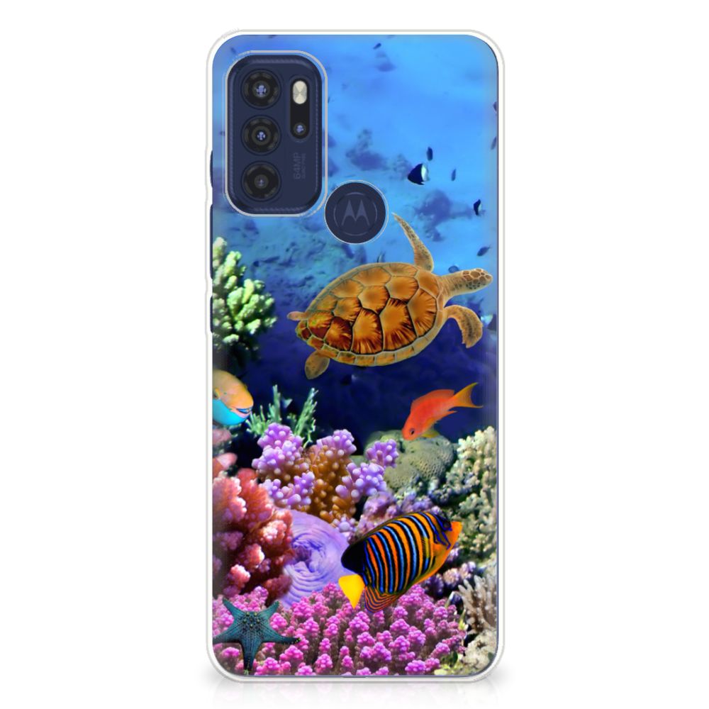 Motorola Moto G60s TPU Hoesje Vissen B2C Telecom
