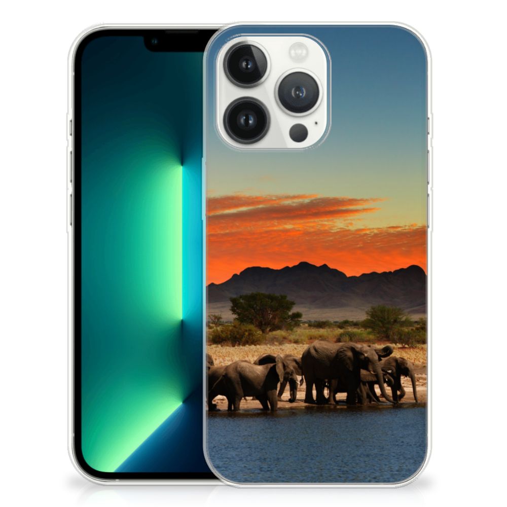 iPhone 13 Pro Max TPU Hoesje Olifanten B2C Telecom