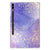 Tablethoes voor Samsung Galaxy Tab S9 Plus Watercolor Paars