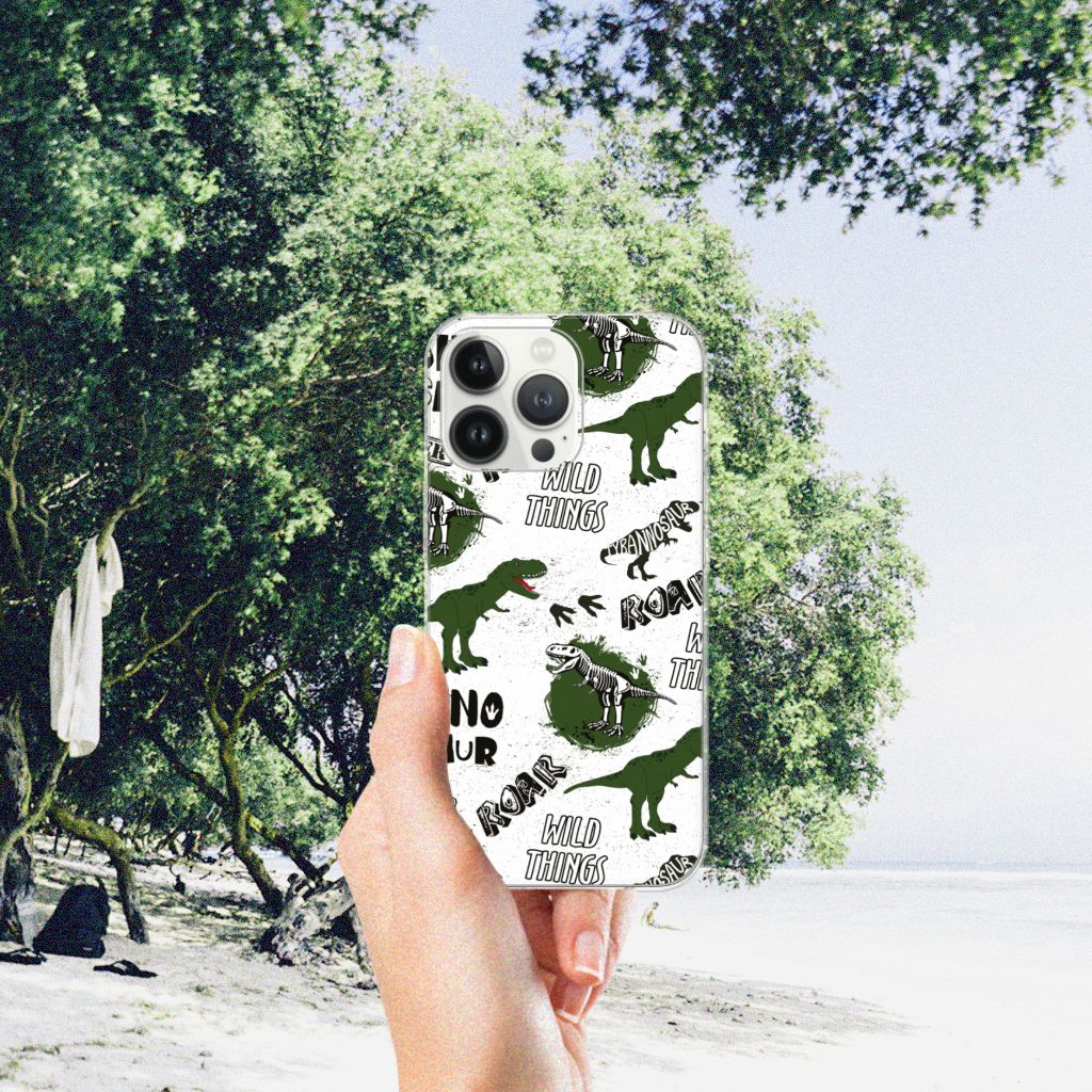 TPU Hoesje voor iPhone 13 Pro Max Dinosaurus B2C Telecom