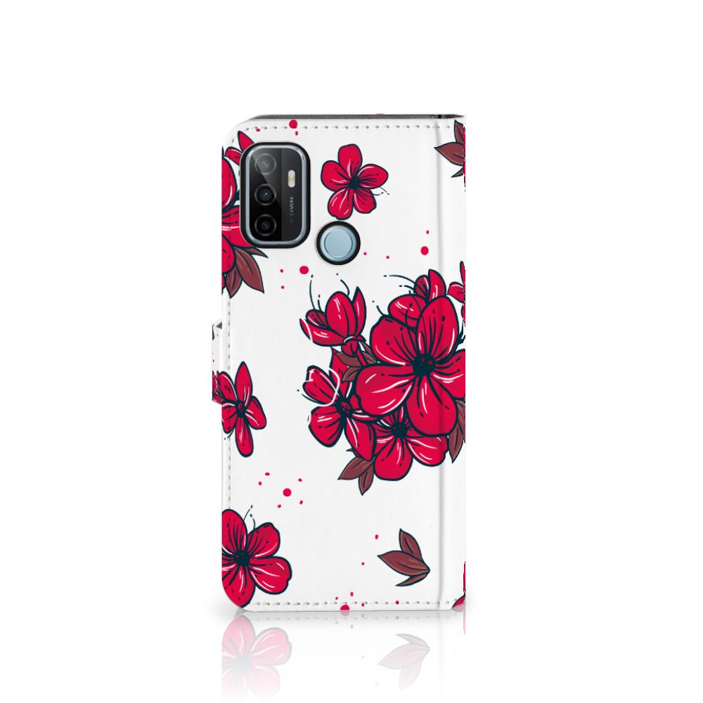 OPPO A53 | OPPO A53s Hoesje Blossom Red