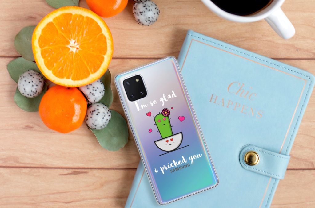 Samsung Galaxy Note 10 Lite Telefoonhoesje met Naam Cactus Glad B2C Telecom