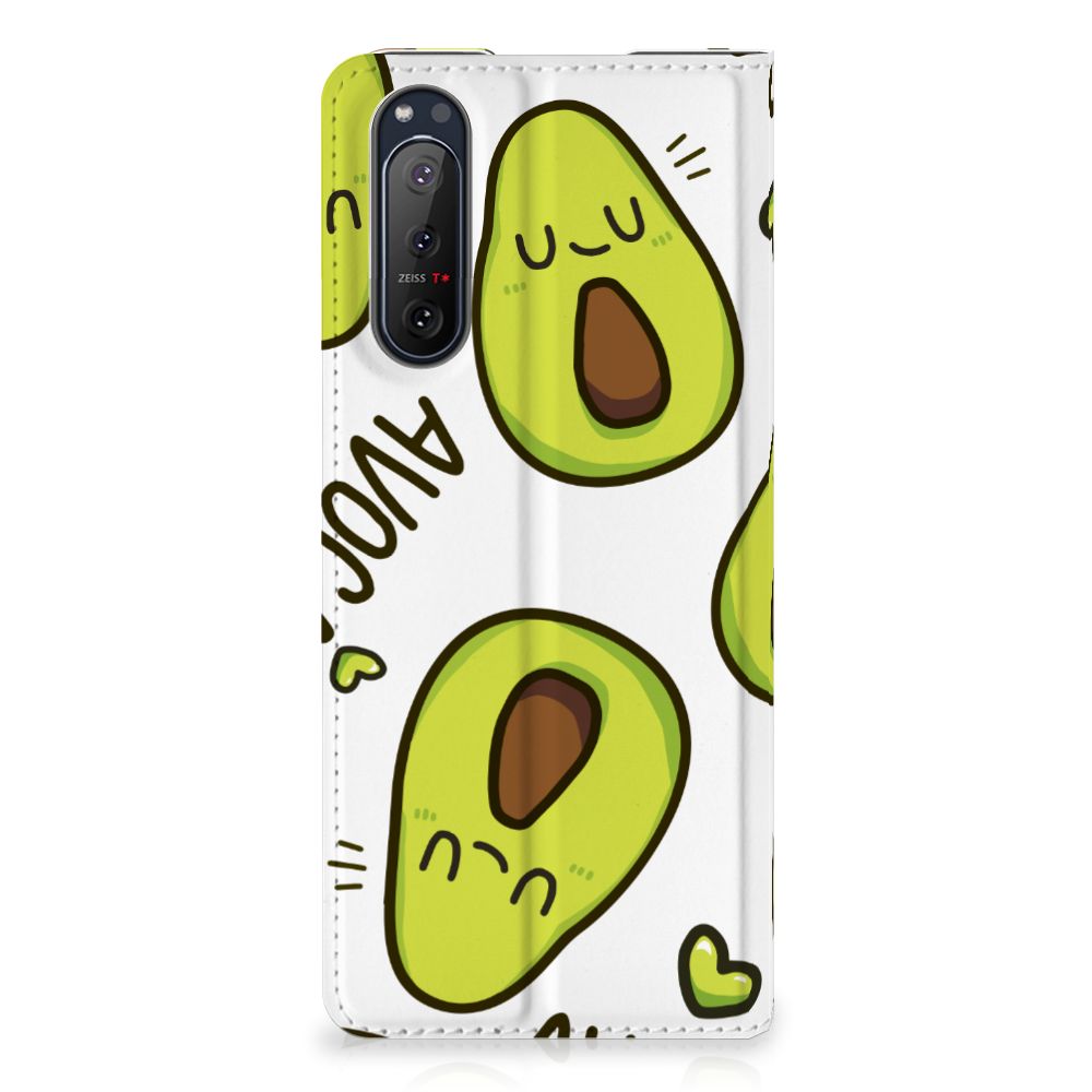 Sony Xperia 5 II Magnet Case Avocado Singing - B2C Telecom