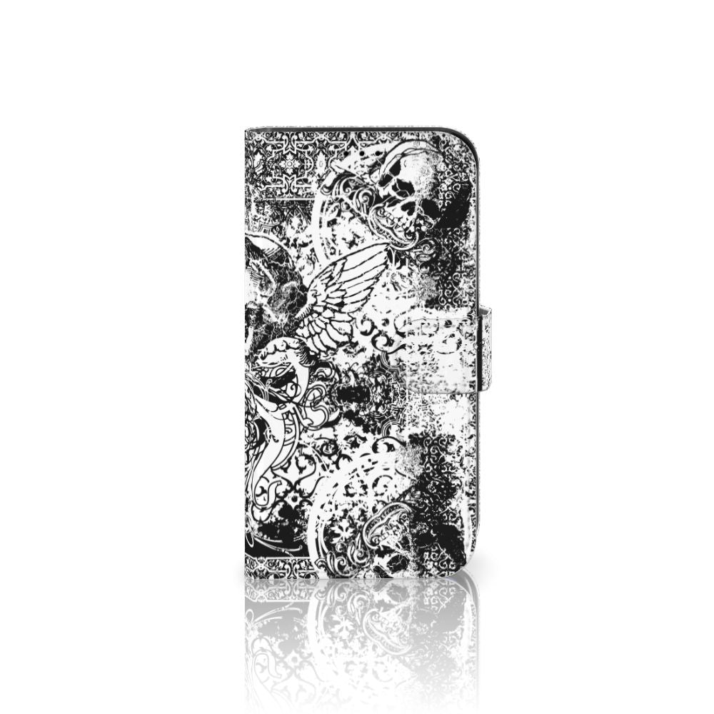 Telefoonhoesje met Naam Apple iPhone 13 Skulls Angel