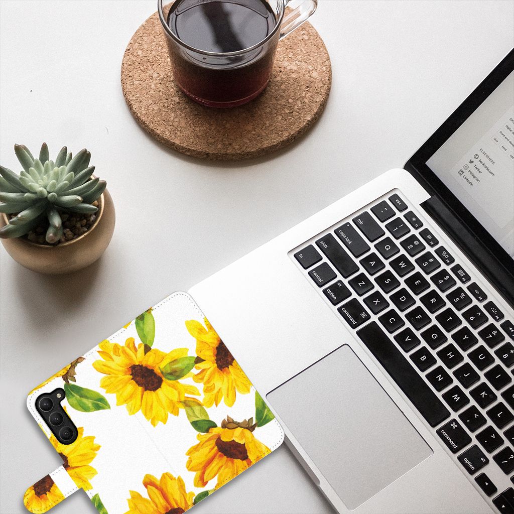 Hoesje voor Samsung Galaxy S23 Plus Zonnebloemen