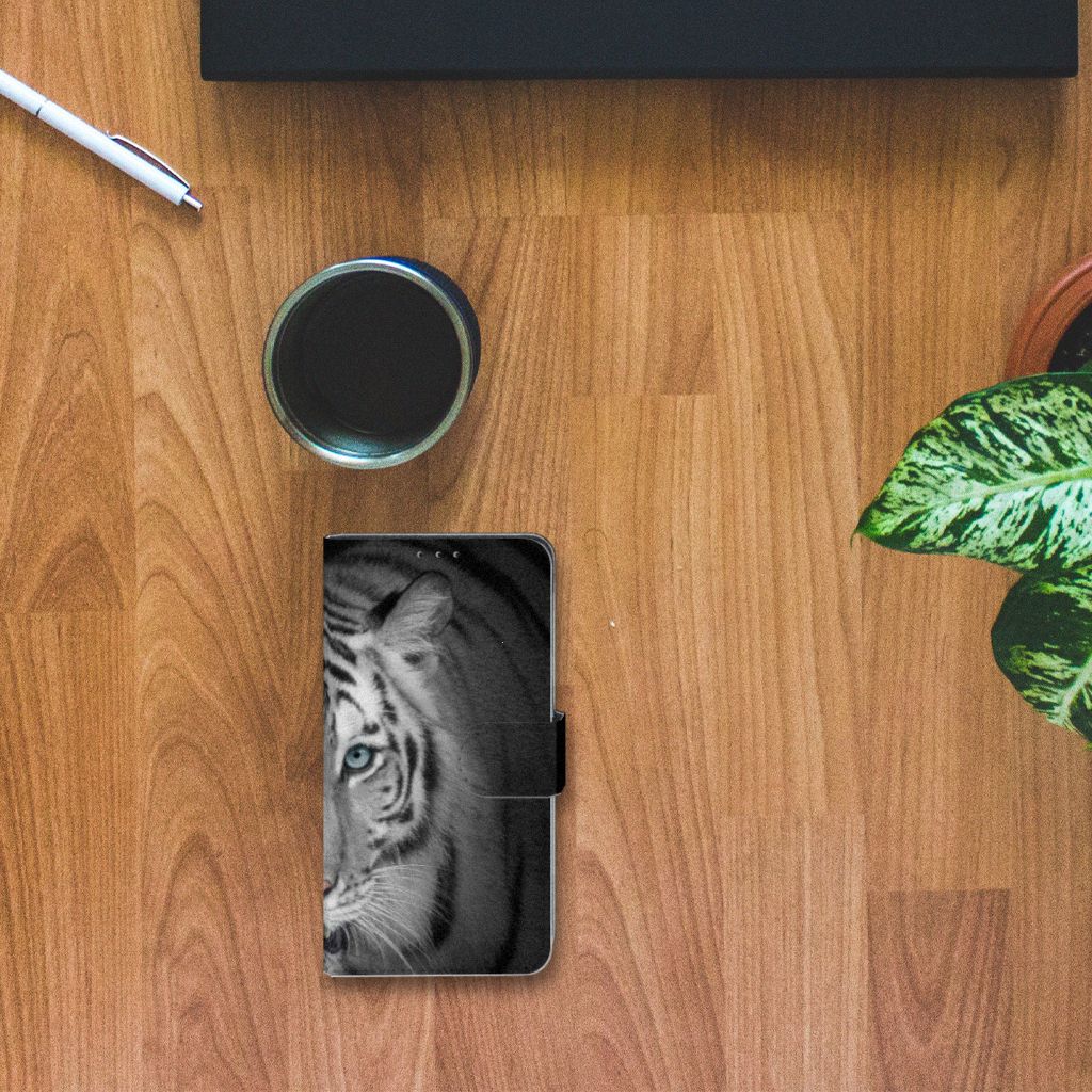 Xiaomi Mi Mix 2s Telefoonhoesje met Pasjes Tijger