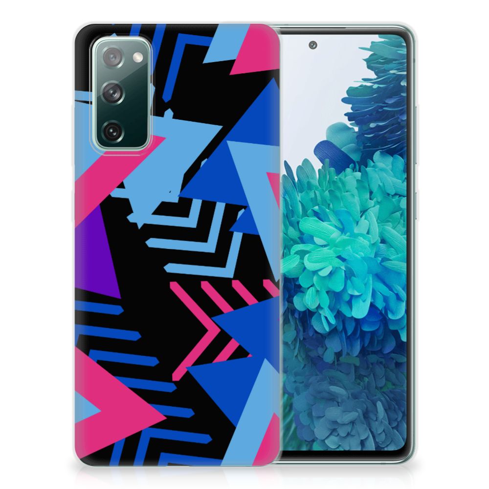 Samsung Galaxy S20 FE TPU Hoesje Funky Triangle B2C Telecom