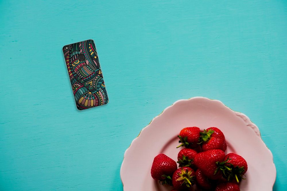 Huawei P10 Lite TPU bumper Aztec