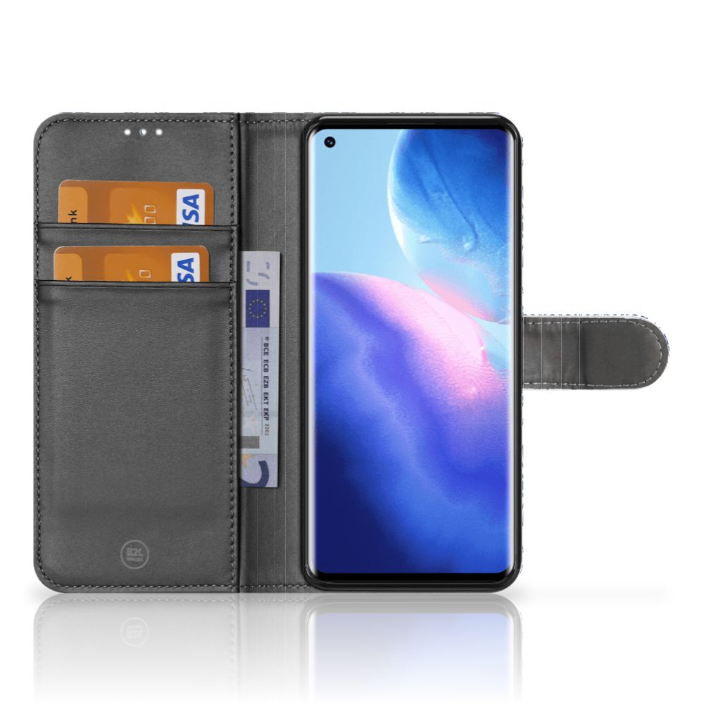 OPPO Find X3 Neo 5G Hoesje Flower Blue