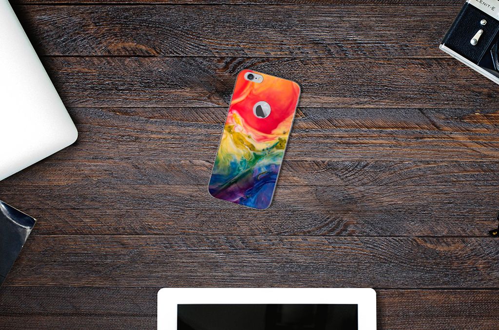 Hoesje maken Apple iPhone 6 Plus | 6s Plus Watercolor Dark